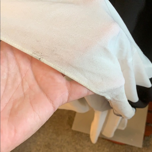 Chevron color block maxi with neon collar - Picture 10 of 11